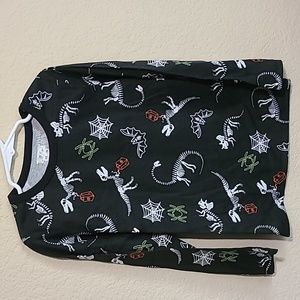 NWOT The Children's Place Dinosaur Skeleton Tee